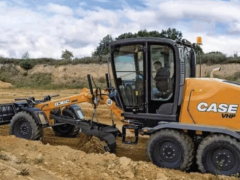 Case 836C Motor Grader Hire Bendigo