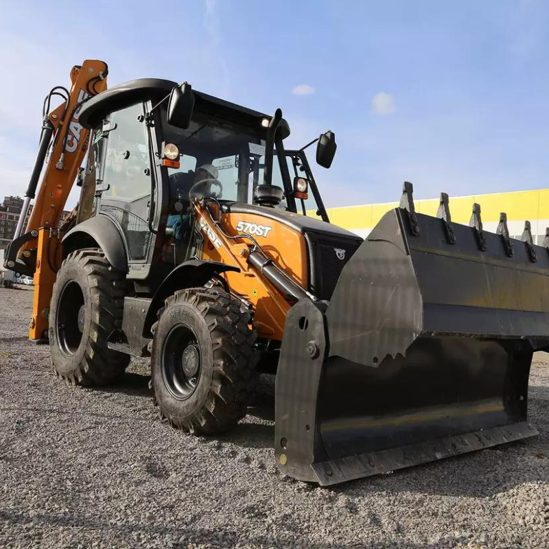Case 570ST Backhoe Loader Hire Bendigo
