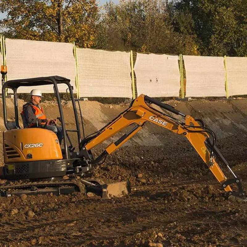 Case CX26C Mini Excavator Hire Bendigo