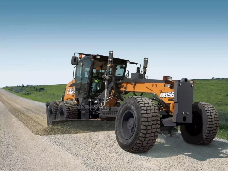 Case 885B Motor Grader Hire Bendigo