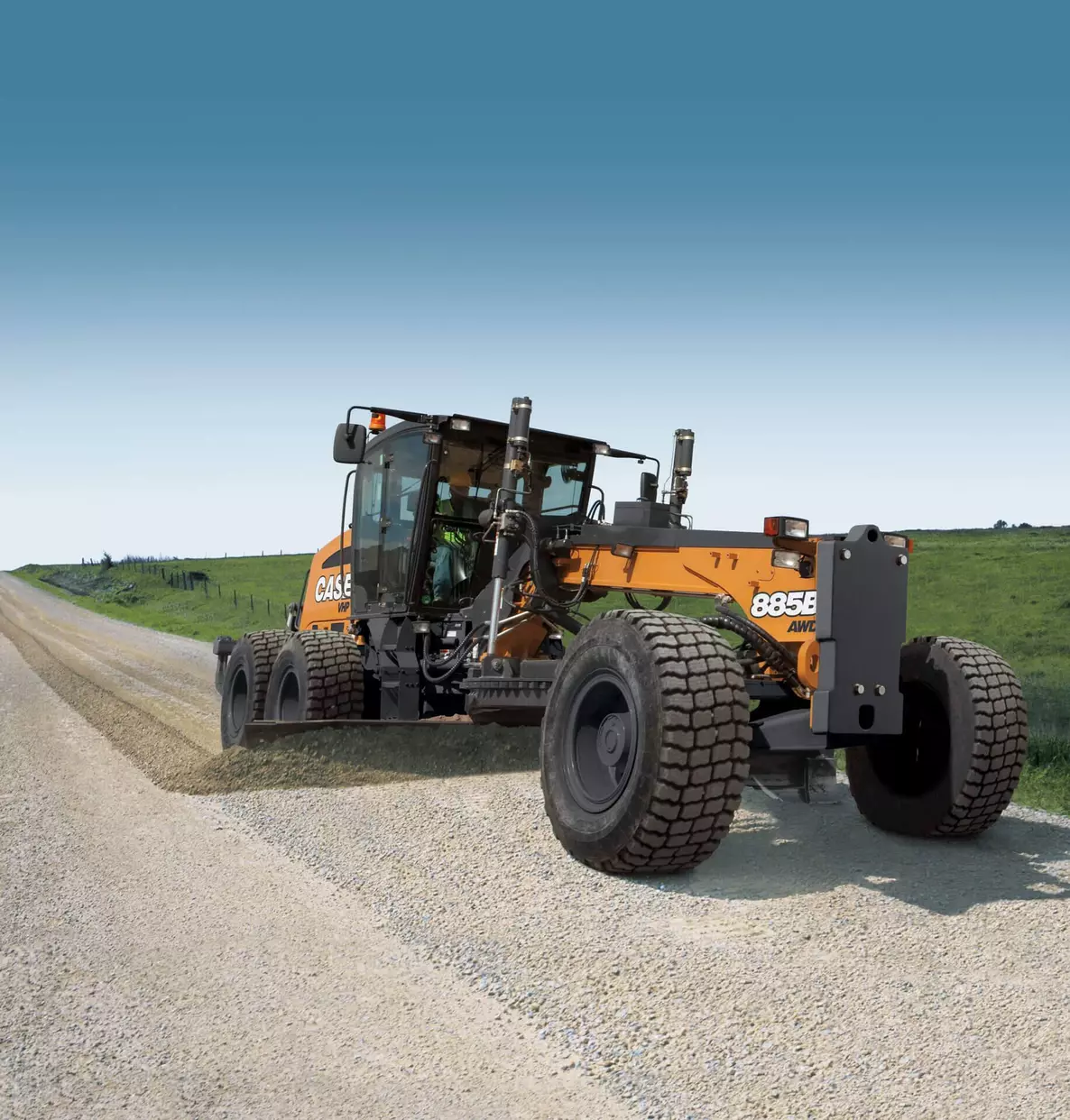 Case 885B Motor Grader Hire Bendigo